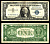 США 1 доллар 1957 Серия A, Джордж Вашингтон Pick 419 a бумага 2119-23-1-2