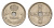 Норвегия 25 эре 1949 Хокон VII (1905-1957) KM 384 медно-никель UNC 4632-1225