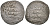 Иран, Музаффариды динарР 1358 - 1384 Шах-Шуджа с титулом Амир Аль-Муминин, город Айдхаж ? 2,13 гр Zeno 140874, A.2282.5 ; Mitch.1760 серебро 1073-1-5-3