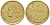 ФРАНЦИЯ 20 ФРАНКОВ 1950 4 ПЕРА KM 916.2, LE FRANC 402.3 алюминиевая бронза 175-637