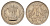 Индия 1 рупия 1978 KM 78.1 медно-никель UNC 4686-1217