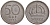 Швеция 50 эре 1943 G, Густав V (1907-1950) KM 817 серебро 4179-952