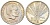 Уругвай 20 сентесимо 1954 Хосе Хервасио Артигас KM 36 серебро UNC 4609-637