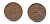 Финляндия 10 пенни 1936 республика (1918-1962) KM 24 медь 51-5535