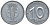 ГДР 10 пфеннигов 1948 A KM 3 алюминий 4119-442