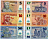 Нигерия 5, 10, 50 найра 2009 Pick 38 b (2), 39 a (1), 40 a (2) пластик UNC (пресс) 448-110-7-1