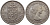 Великобритания 1 шиллинг 1956 Елизавета II (1952-2022), Шотландский герб KM 905, Spink 4148 медно-никель 83-455