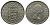 Великобритания 1 шиллинг 1961 Елизавета II (1952-2022), Английский герб KM 904, Spink 4147 медно-никель 4384-434