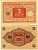 ГЕРМАНИЯ 2 МАРКИ 1920 1 МАРТА 1920, ВЕЙМАРСКАЯ РЕСПУБЛИКА, КРАСНАЯ, СЕРИЯ 35 Pick 59, Rosenberg 65b бумага 7523-6-3-2