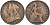 Великобритания 1 пенни 1898 Виктория (1837-1901) KM 790 бронза 4144-724