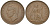 Великобритания 1 пенни 1940 Георг VI (1936-1952) KM 845, Spink 4114 бронза    82-324
