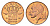 Бельгия 50 сантимов 1998 Belgique, Бодуэн I (1951-1993) KM 148 бронза UNC 4705-244
