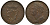 ИРЛАНДИЯ 1 ПЕННИ 1823 ГЕОРГ III, БОЛЬШОЙ ФОРМАТ KM 151 медь 650-134