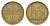 Египет 10 пиастров 1992 KM 732 латунь UNC 4673-616