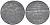 ДАНИЯ 1 ЭРЕ 1965 С; S, ФРЕДЕРИК IX (1947-1972) KM 839.2 цинк 4387-449
