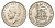 Великобритания 1 шиллинг 1933 Георг V (1910-1936) KM 833, Spink 4039 серебро aUNC 1530-1041