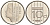 Нидерланды 10 центов 1983 Беатрикс (1980-2013) KM 203 никель UNC 4588-838