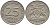 Тринидад и Тобаго 25 центов 1966 герб KM 4 медно-никель 4396-634