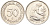 ФРГ 50 пфеннигов 1990 G KM 109, J. 384 медно-никель 4132-1212
