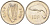 Ирландия 10 пенсов 2000 лосось KM 29 медно-никель аUNC 4582-346