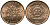 Тонга 2 сенити 1981 FAO, плантация KM 67 бронза UNC 4529-812