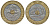 Франция 20 франков 1992 Мон-Сен-Мишель KM 1008.2, Le Franc 403.3 триметалл 4123-646