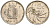 Мальта 2 цента 1991 оливковая ветвь KM 94 медно-никель 4585-1262