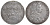 Швеция 2 марки 1688 Карл XI (1660-1697) KM 282.1 серебро 00-804-72
