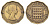 Великобритания 3 пенса 1953 Елизавета II (1952-2022), год-тип KM 886, Spink 4152 никель латунь 4698-1022