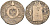 Франция 1 соль 1793 D, L'AN II, первая республика (1793-1794) KM 619.5 бронза 81-1211