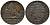 БЕЛЬГИЯ 2 САНТИМА 1864/1 BELGES KM 4.2 медь 34-1115