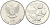 Индонезия 25 рупий 1994 мускатный орех KM 55 алюминий 4364-2822