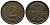 ГЕРМАНИЯ 2 РЕЙХСПФЕННИГА 1924 A KM 38, J. 314 бронза 93-726