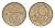 Норвегия 10 эре 1985 Улаф V (1957-1991) KM 416 медно-никель UNC 4632-1211
