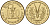 Западная Африка (BCEAO) 10 франков 1974 KM 1a медь алюминий никель UNC 4591-224