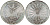 ФРГ 10 МАРОК 1972 G, ОЛИМПИАДА, СПИРАЛЬ J 401b, KM 134.1 серебро aUNC 1522-334