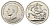 Великобритания 1 крона (5 шиллингов) 1951 Георг VI (1936-1952), фестиваль Британии, Георгий Победоносец KM 880, Spink 4111 медно-никель Prooflike 4527-935