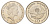 Остров Мэн 10 пенсов 1988 Елизавета II (1952-2022) KM 210 медно-никель aUNC 4607-612