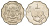 Ботсвана 1 пула 1977 KM 8 медно-никель UNC 4645-132