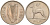 Ирландия 6 пенсов 1961 собака, ирландский волкодав KM 13а медно-никель UNC 4582-234
