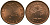 ОАЭ 1 филс 1997 Заид ибн Султан (1971-2004) KM 1 бронза UNC 4160-514