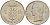 БЕЛЬГИЯ 1 ФРАНК 1974 BELGIE KM 143.1 медно-никель 4546-422