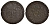 Ливония, Рига, шведская оккупация солид (шиллинг) 1643 Кристина (1634-1654) KM 21 серебро 1527-931