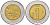 Мексика 1 песо 2007 Mo KM 603 биметалл aUNC 206-434