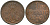 Ганновер 1 пфенниг 1849 B, Эрнст Август (1837-1851) KM 201.1, AKS 129, J. 74 медь 4608-1036