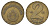 Венгрия 2 форинта 1970 BP KM 591 латунь 4625-867