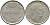 Румыния 100 леев 1943 Михай I (1940-1947) KM 64 сталь плакированная никелем 4388-424