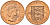 Джерси 1/12 шиллинга 1964 Елизавета II (1952-2022) KM 21 бронза aUNC 4367-312