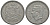 Монако 2 франка 1943 Луи II (1922-1949) KM 121 алюминий 114-511