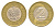 Польша 2 злотых 1995 Y 283 биметалл 4633-113